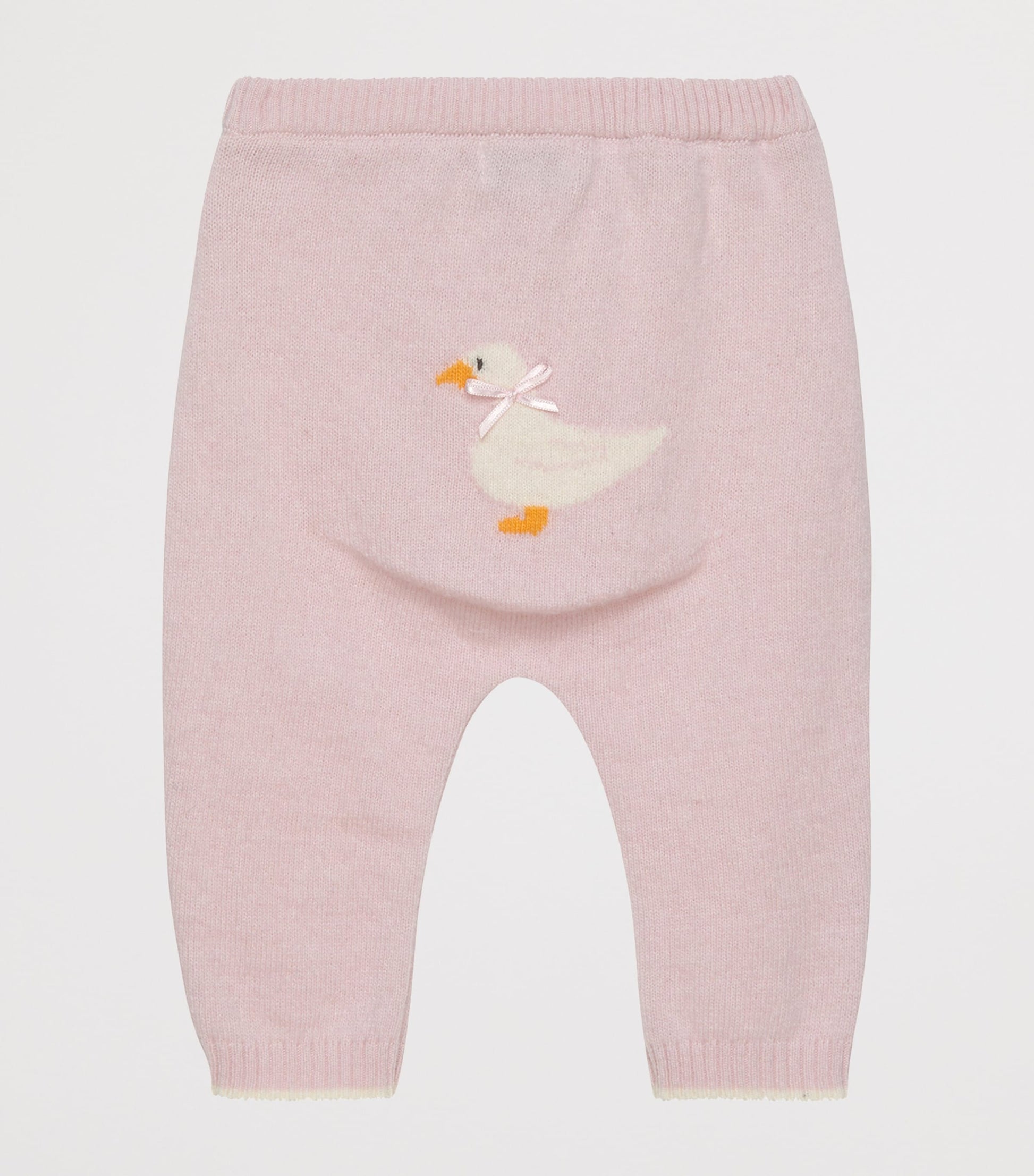 Wool-Blend Duck Intarsia Leggings (1-9 Months)