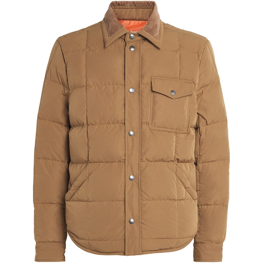 Beige Down Marcilly Puffer Jacket