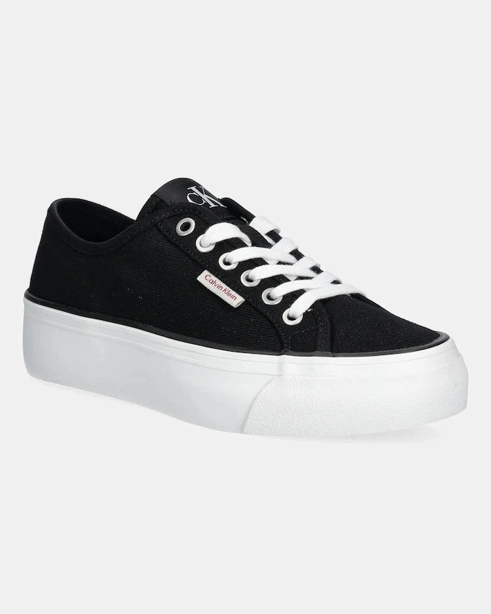 Calvin Klein Jeans VULC FLATFORM CTN LOGO TAG Düşük Spor Ayakkabı