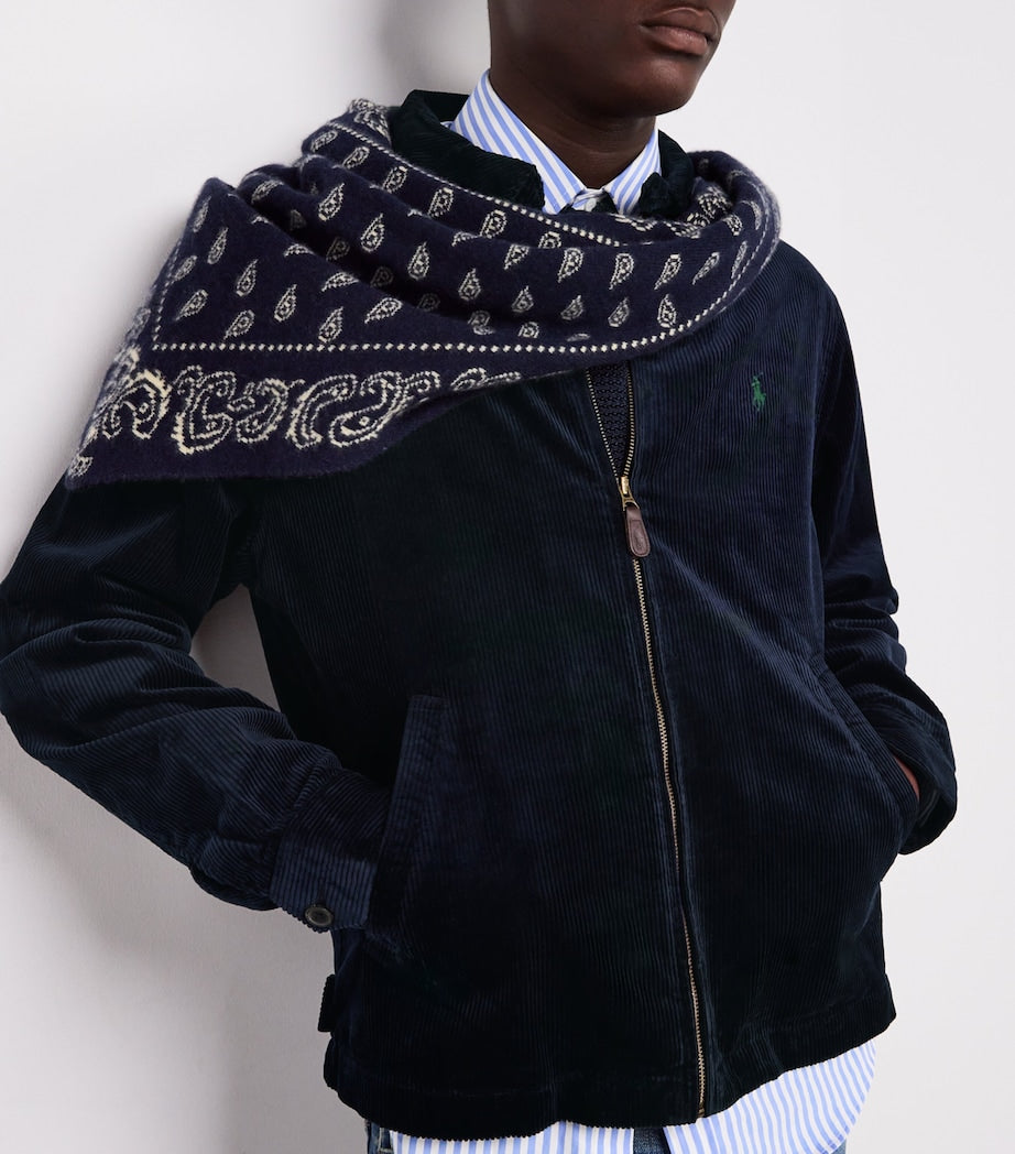 Polo Ralph Lauren Navy Cotton Corduroy Wynton Jacket