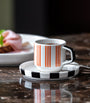 Villeroy & Boch Porcelain Memphis Espresso Cup and Saucer