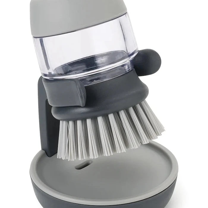 Joseph Joseph Palm Scrub™ Sıvı Hazneli ve Standlı Bulaşık Fırçası