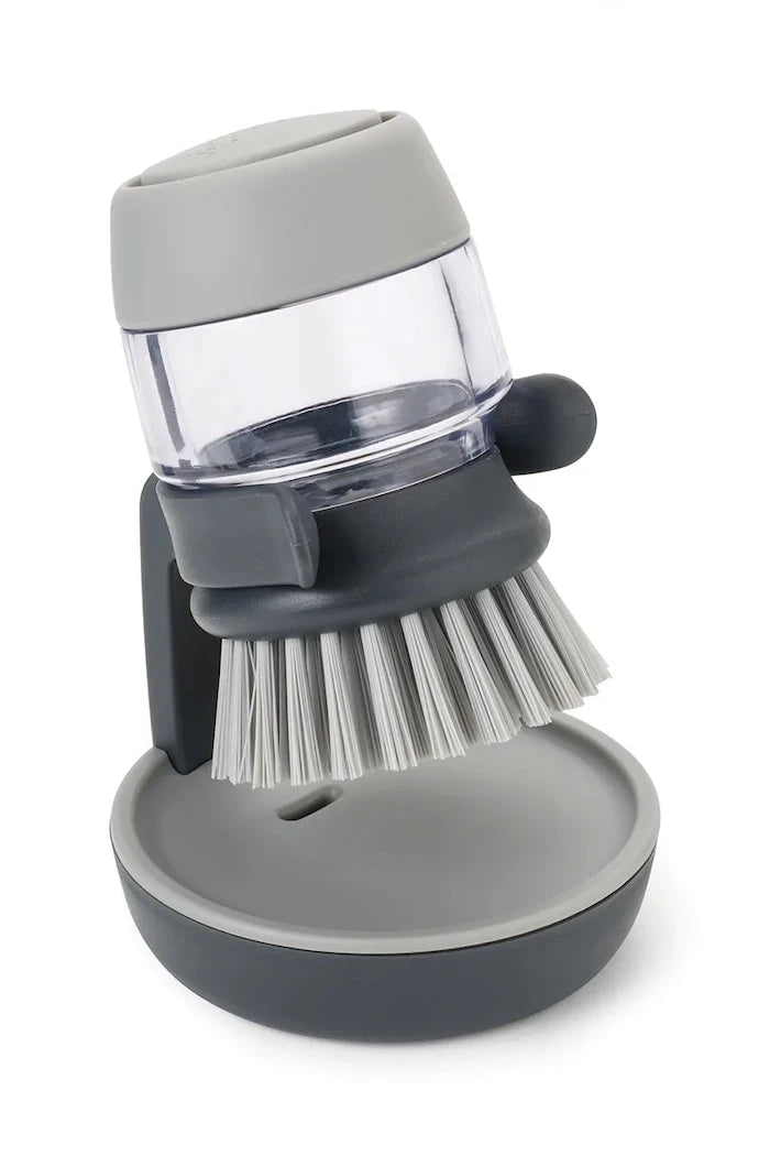 Joseph Joseph Palm Scrub™ Sıvı Hazneli ve Standlı Bulaşık Fırçası