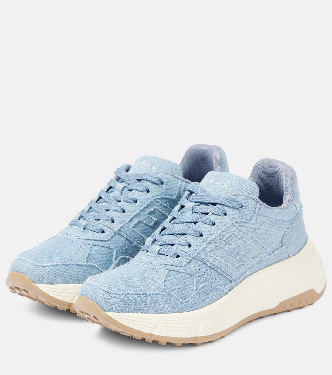 Hogan - Hi-Fi denim sneakers