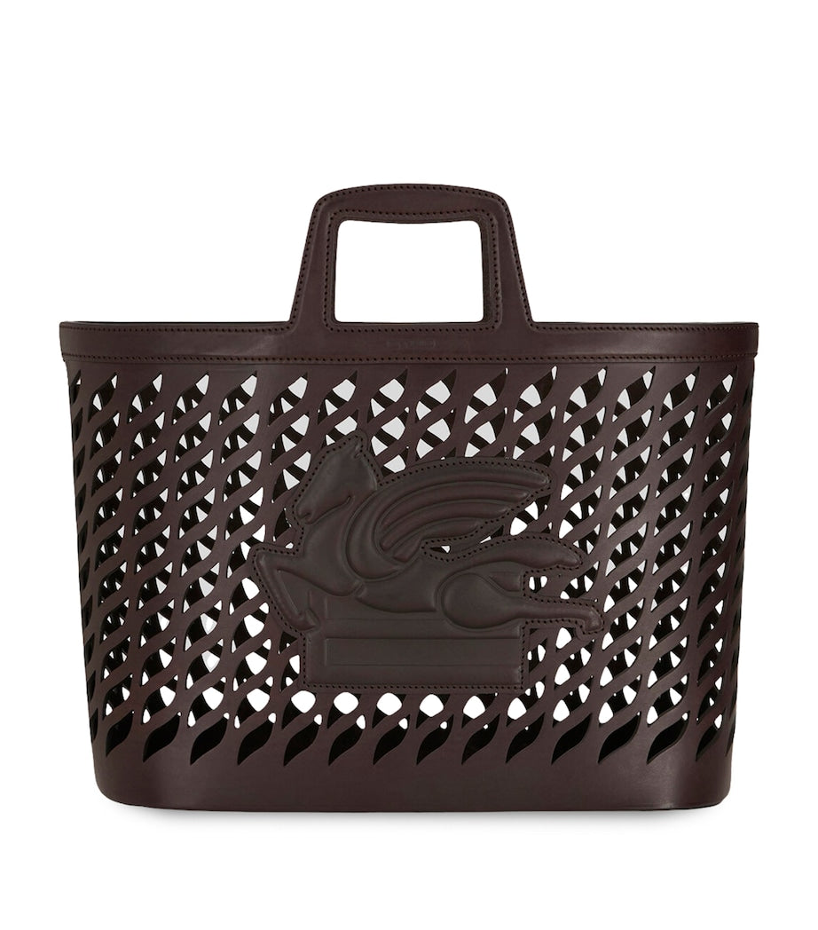 Leather Drill Basket