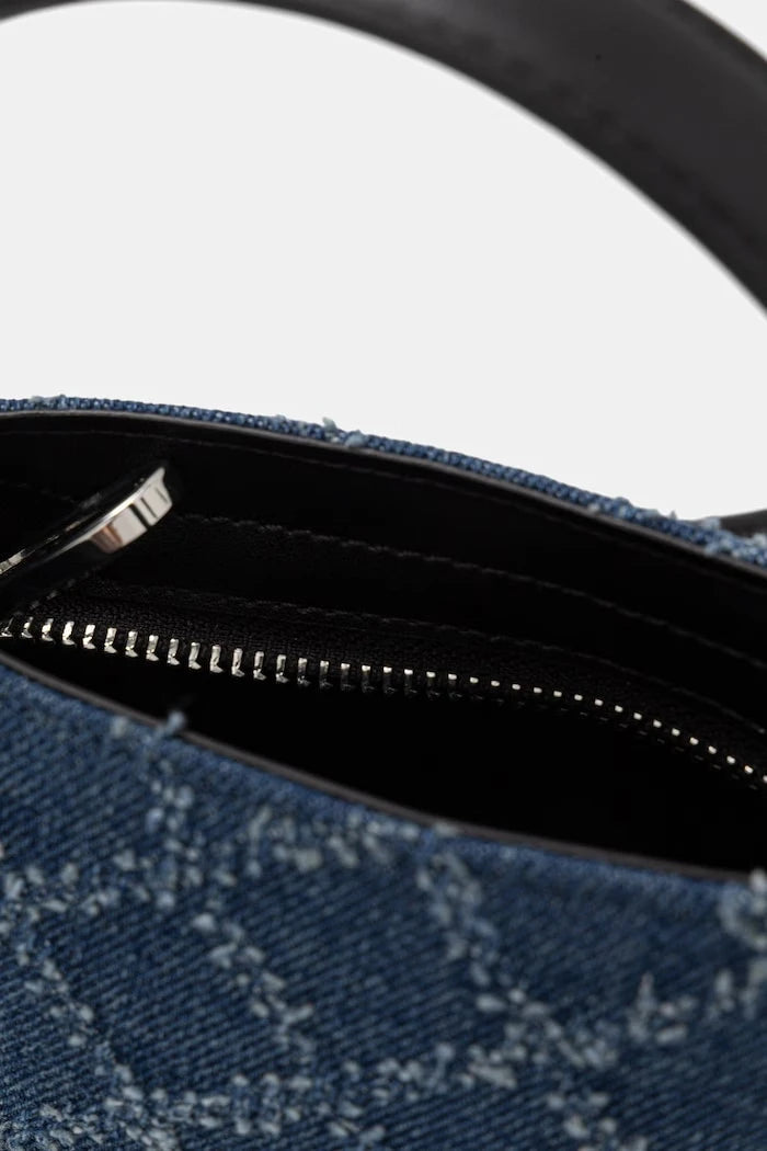 Karl Lagerfeld Jeans чанта crossbody дамска от деним