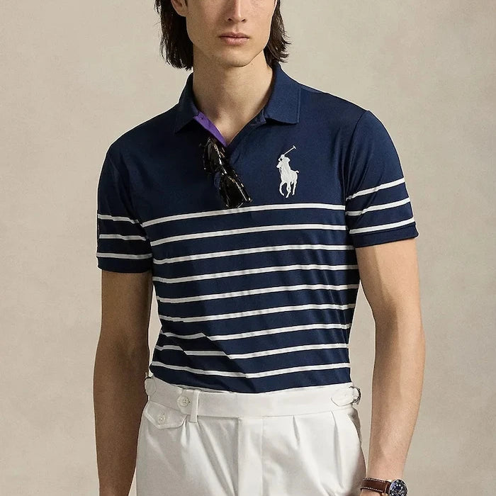 Тениска с яка Polo Ralph Lauren