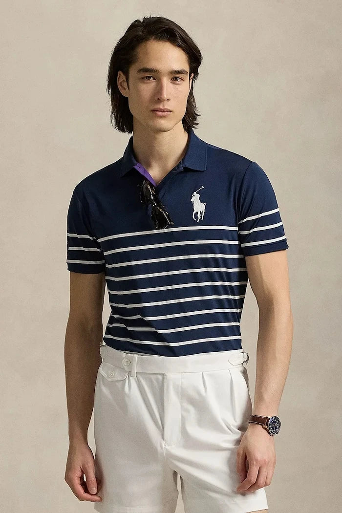 Тениска с яка Polo Ralph Lauren