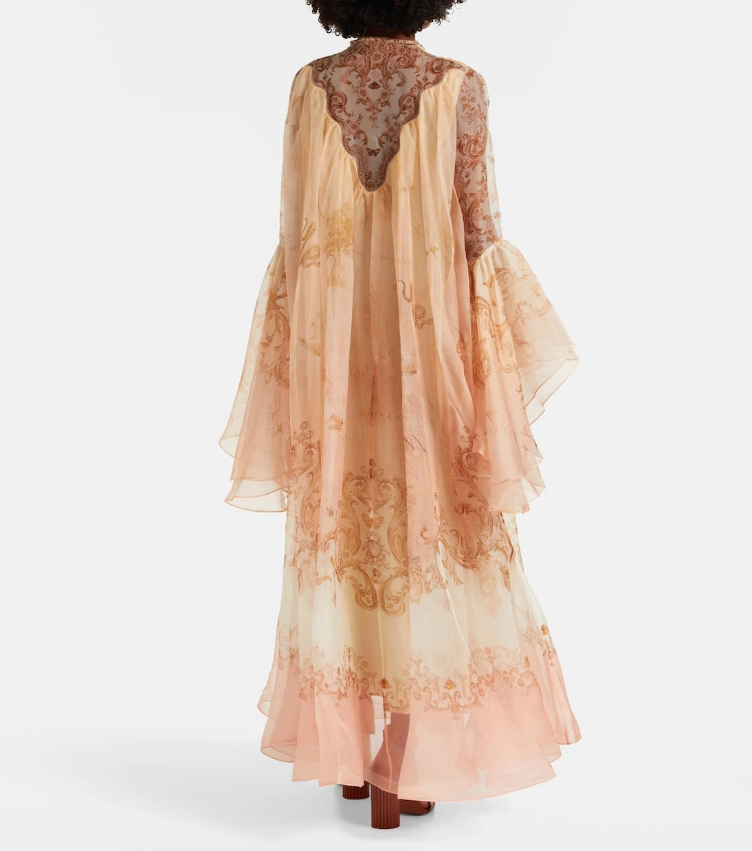 Zimmermann - Hypnotic printed silk gown