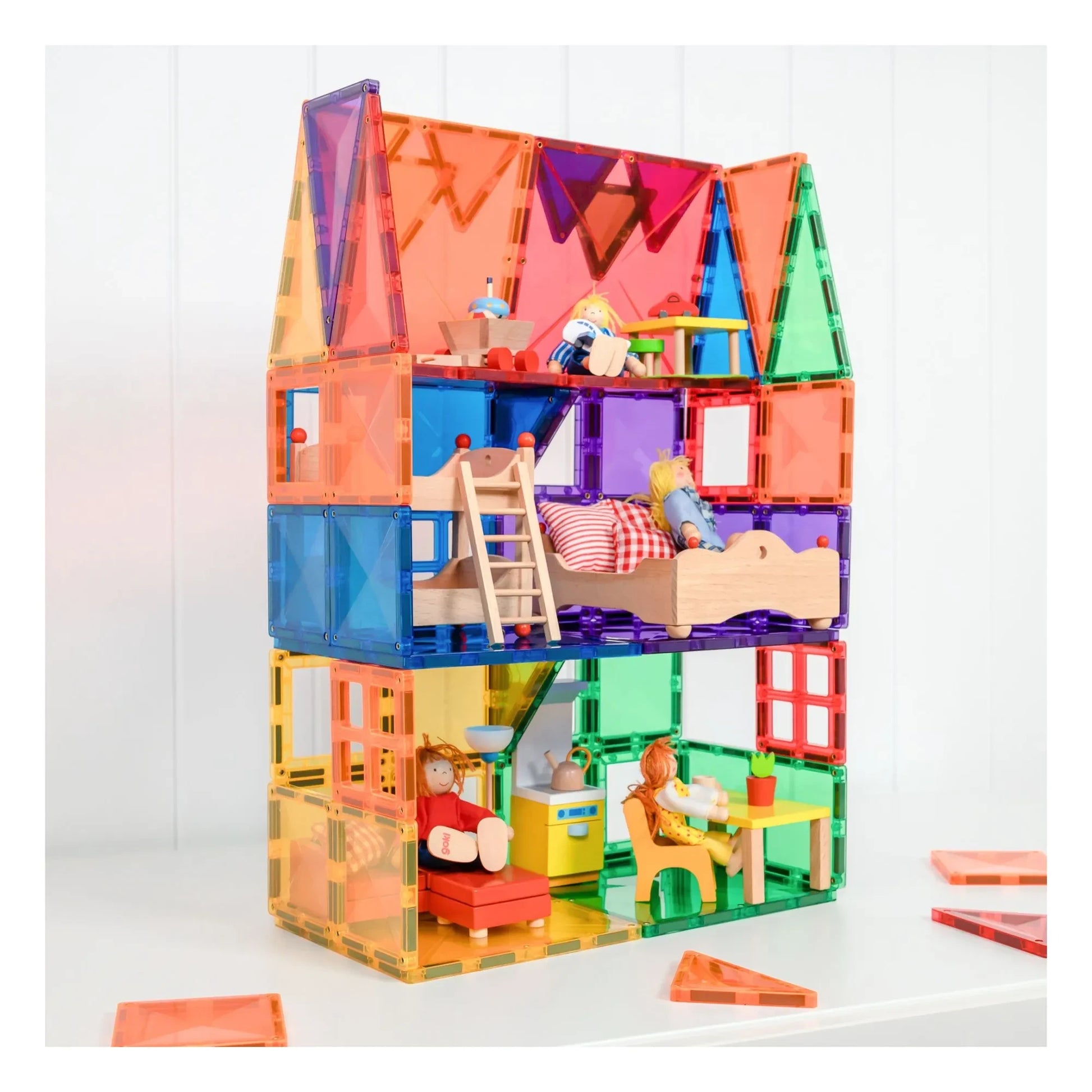 Connetix - Starter pack - 60 pieces | Rainbow