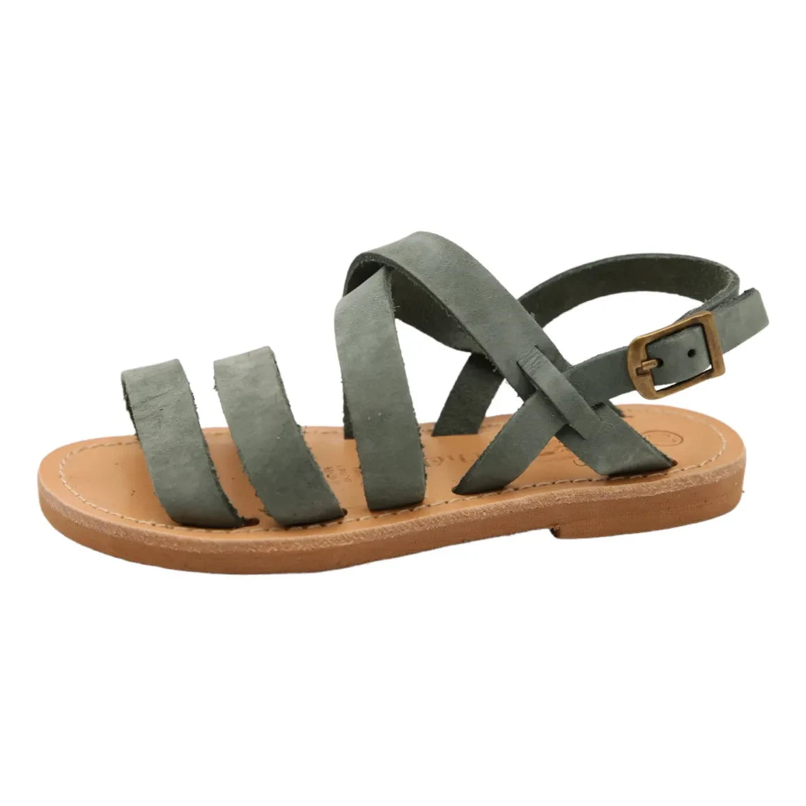 Théluto - Jackie sandals | Verdigris