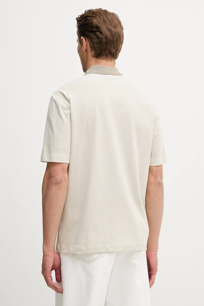 Armani Exchange Erkek Pamuk Elastan Polo Tişört