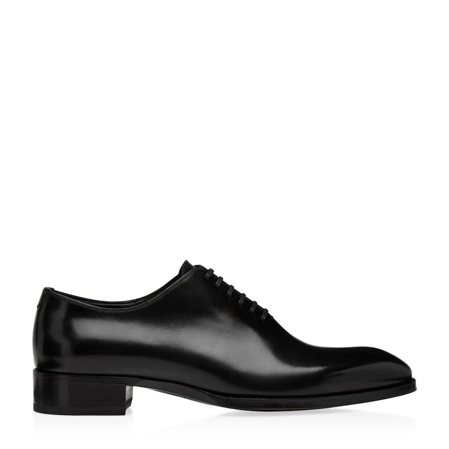 Burnished Leather Elkan Lace-Up Shoes