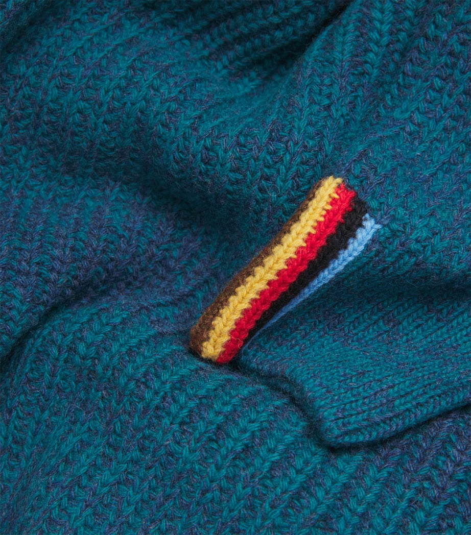 Barbour x Paul Smith Wool Saddle Sweater