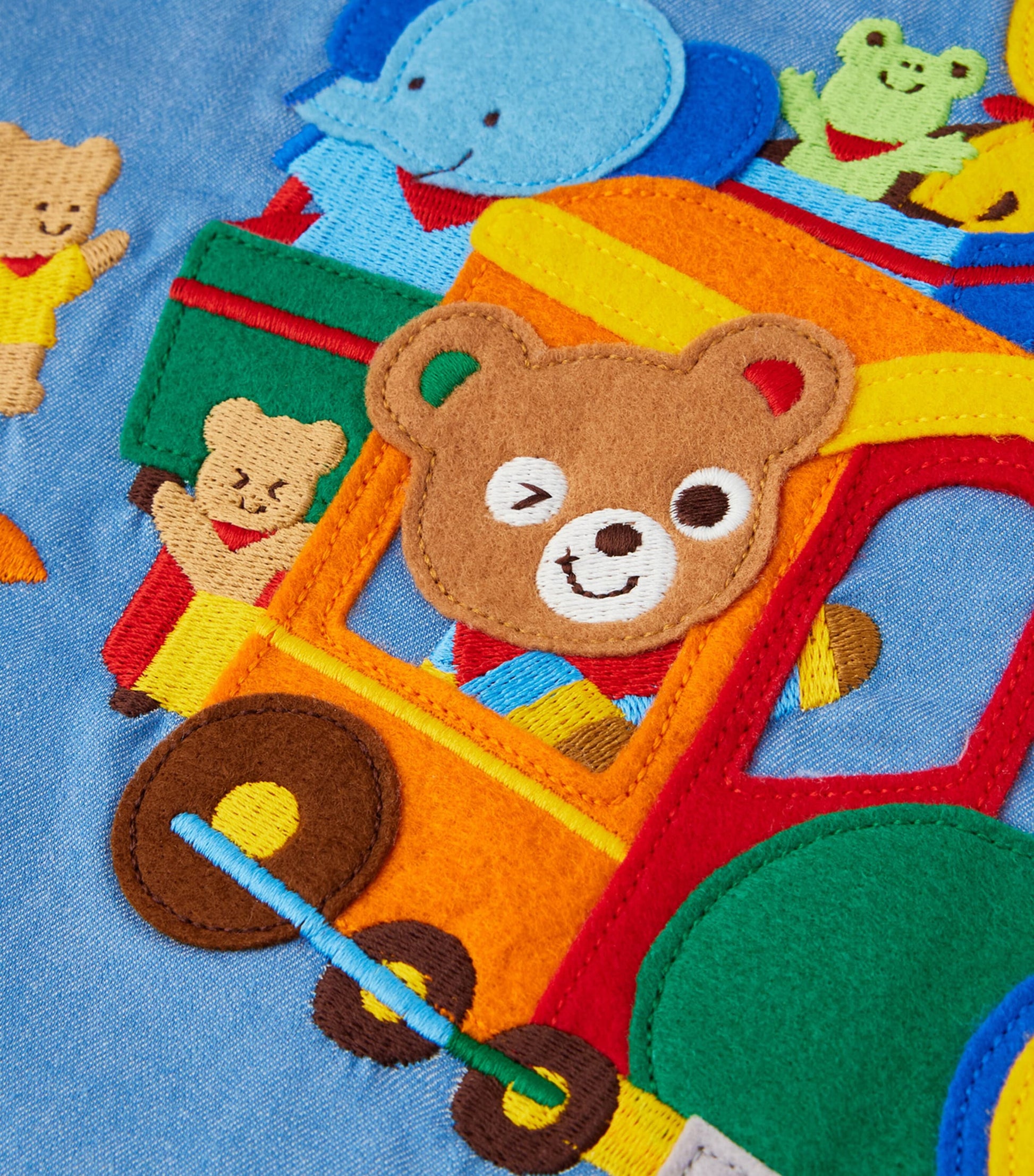 Miki House Cotton Pucci Train T-Shirt (2-5 Years)