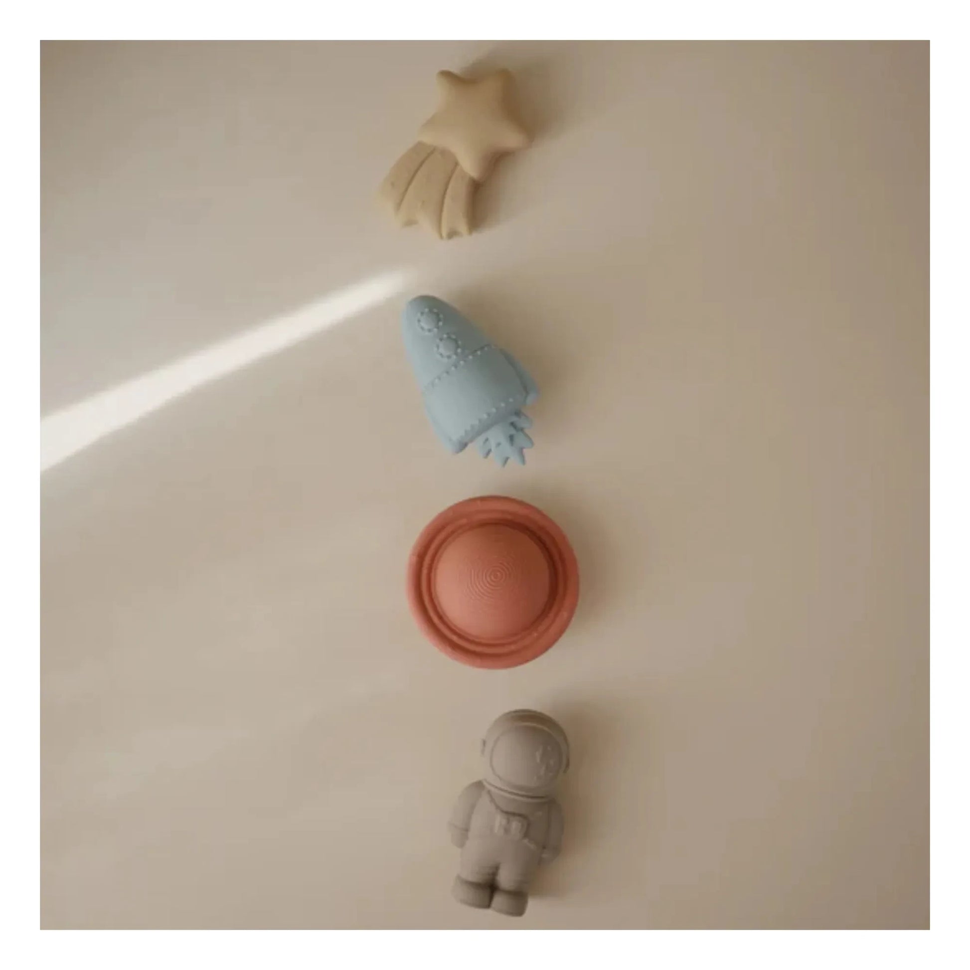 Mushie - Espace bath toys - Set of 4