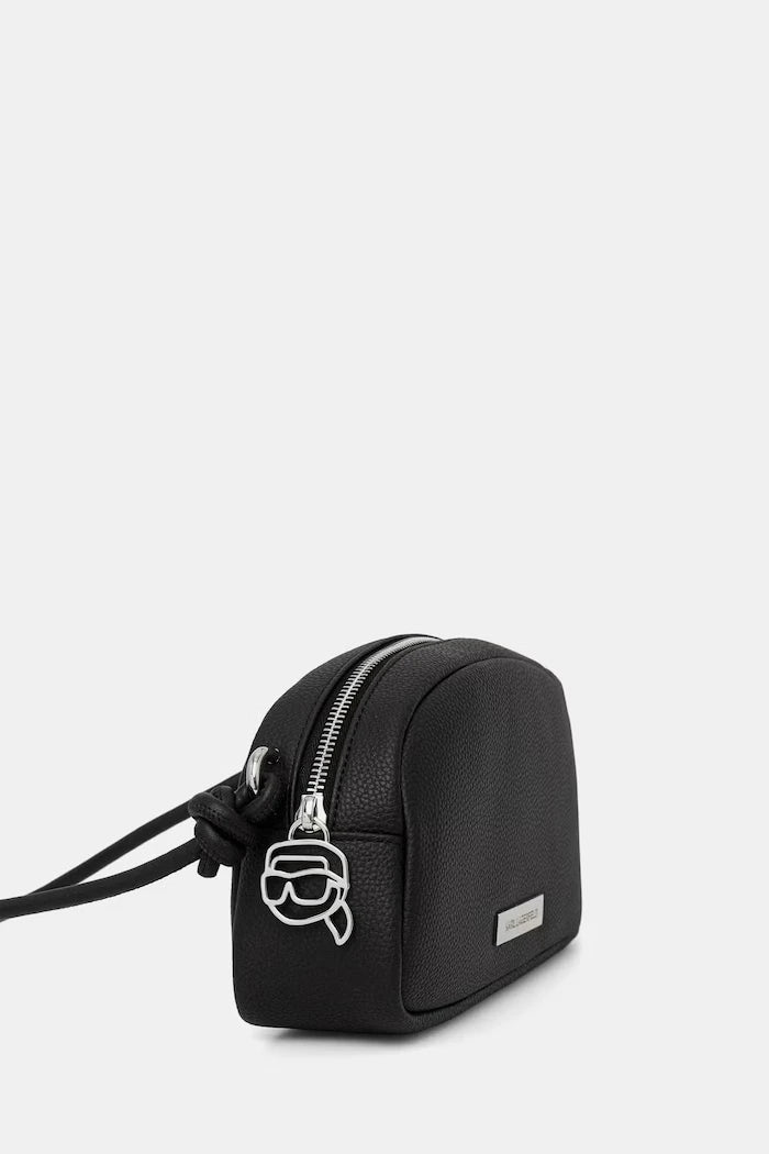 Karl Lagerfeld kadın crossbody çanta suni deri IKON