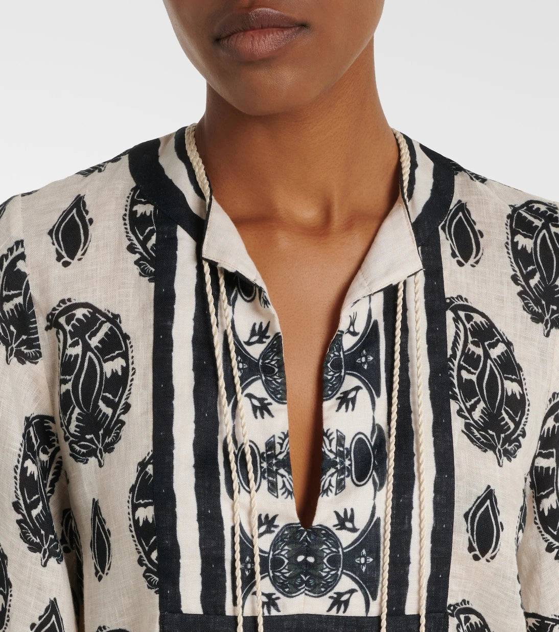 Johanna Ortiz - Printed linen kaftan
