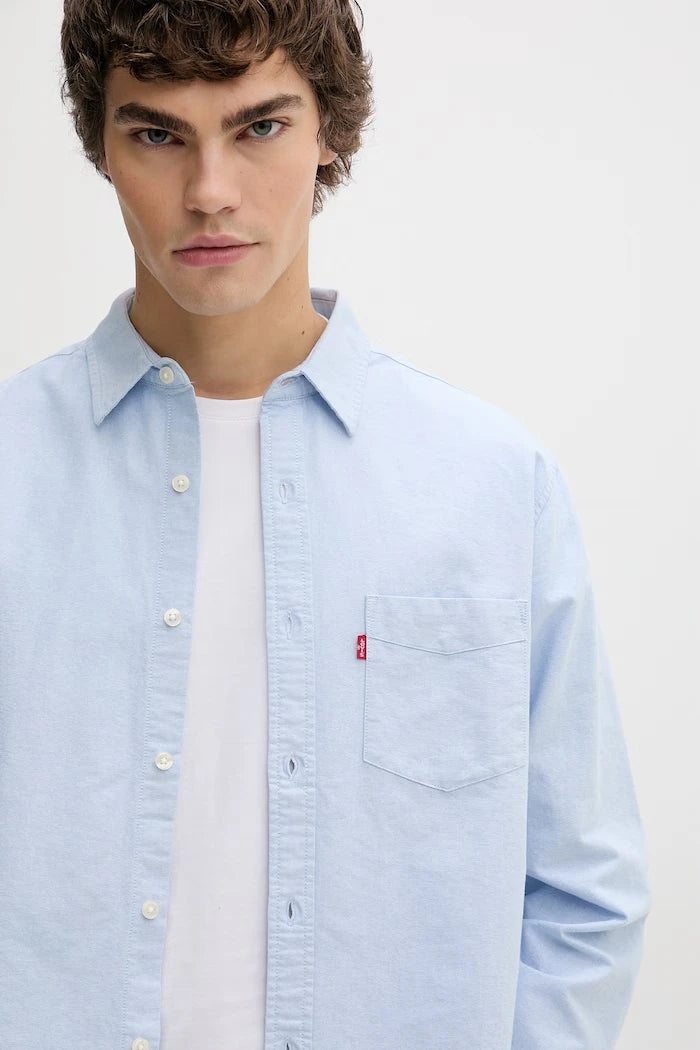 Levi's риза мъжка памучна SUNSET 1 POCKET STANDARD