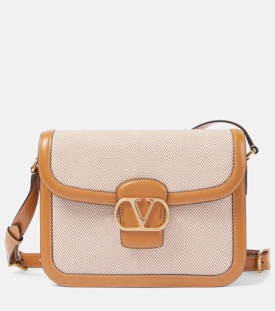 Valentino Garavani - 9TO5 VLogo canvas shoulder bag