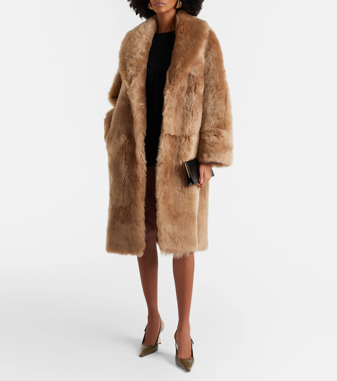 Nour Hammour - Anaïs shearling coat