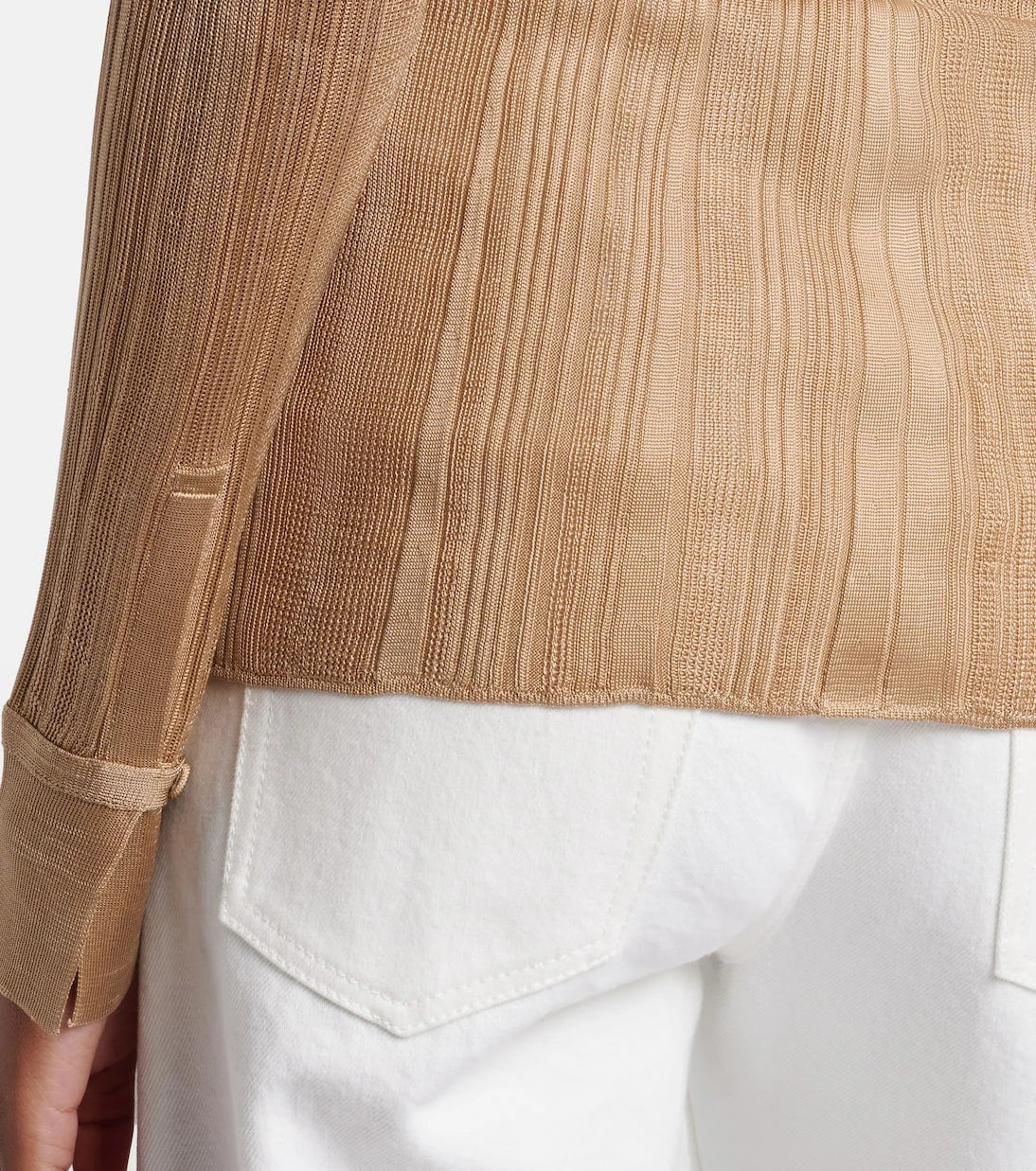 Gabriela Hearst - Tamar knitted silk shirt
