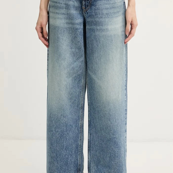 Calvin Klein Jeans дънки стрейт дамски