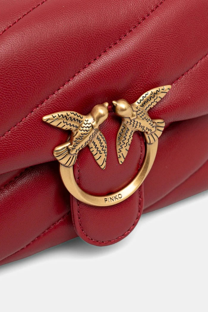 Pinko kadın deri crossbody çanta