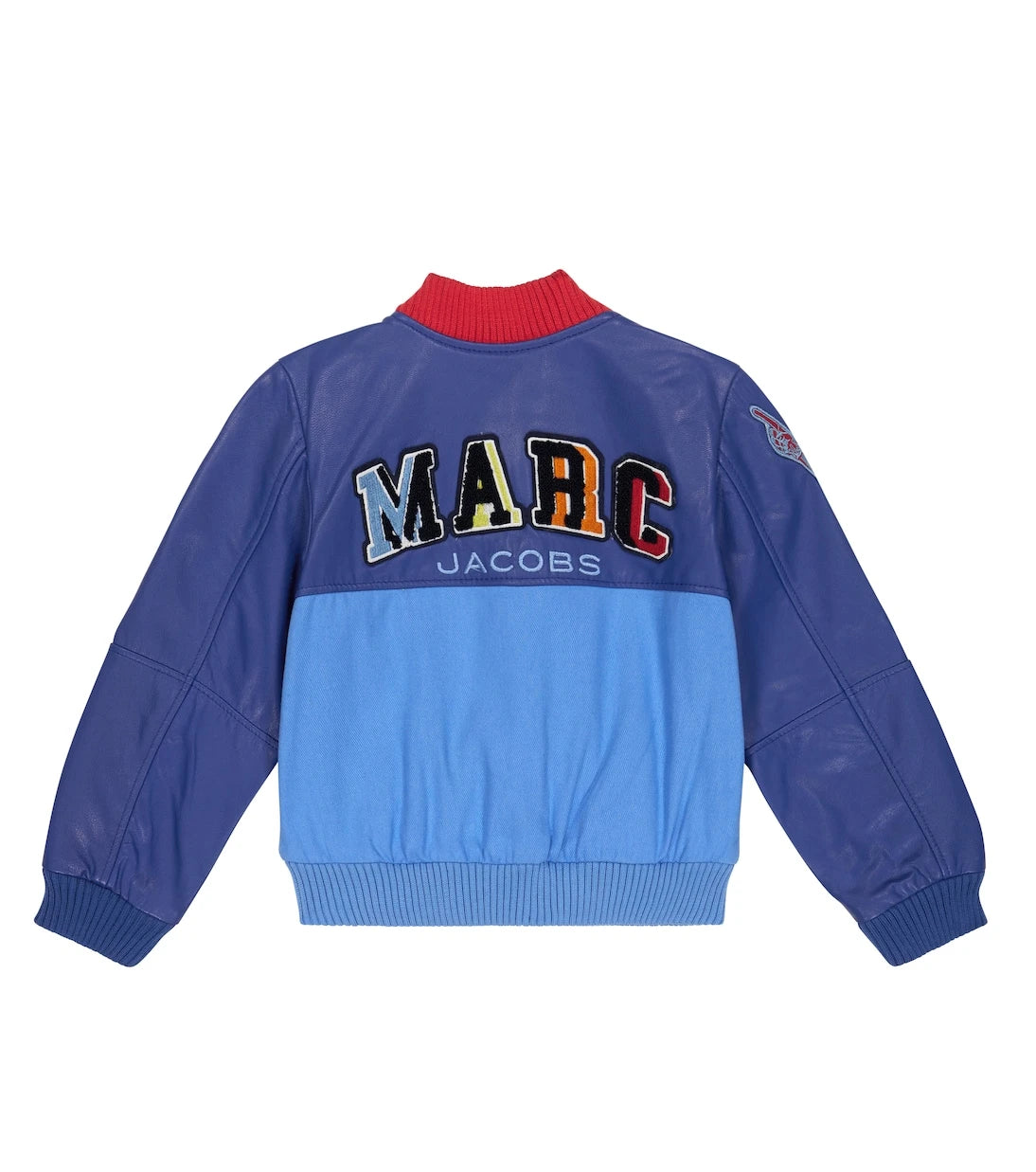 Marc Jacobs Kids - Leather-paneled bomber jacket