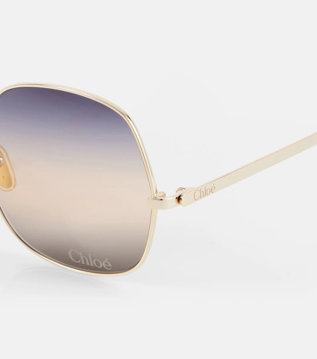 نظارة شمسية كبيرة الحجم طراز Aly من Chloé