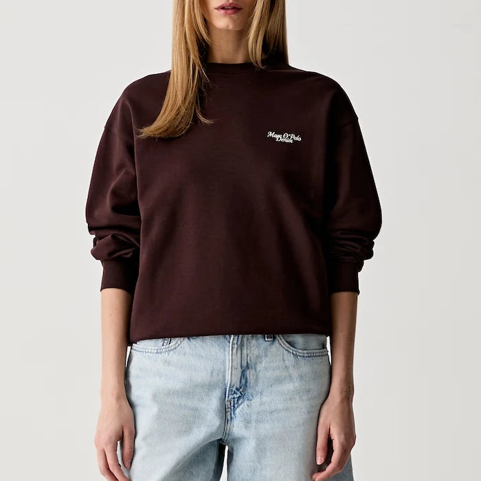 Marc O'Polo kadın pamuklu sweatshirt
