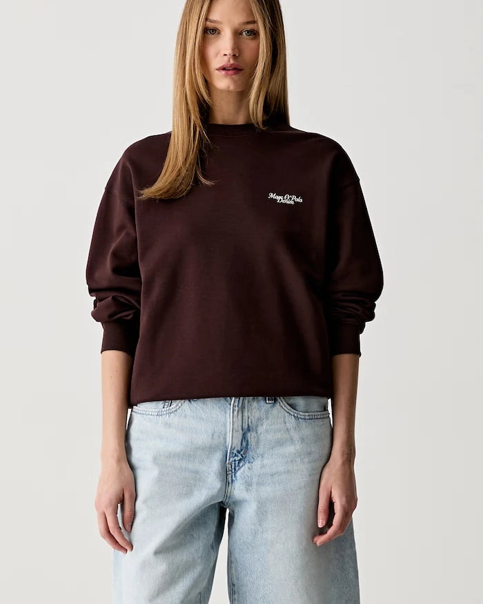 Marc O'Polo kadın pamuklu sweatshirt
