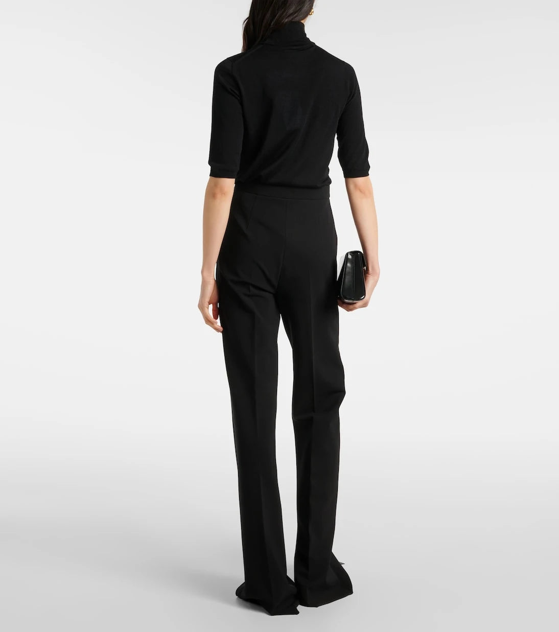 Max Mara - Norcia pleated jersey straight pants