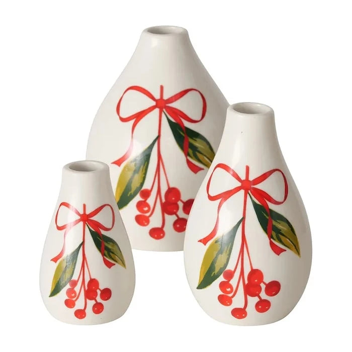 Декоративна ваза Boltze Noelle 12 cm (3 броя)