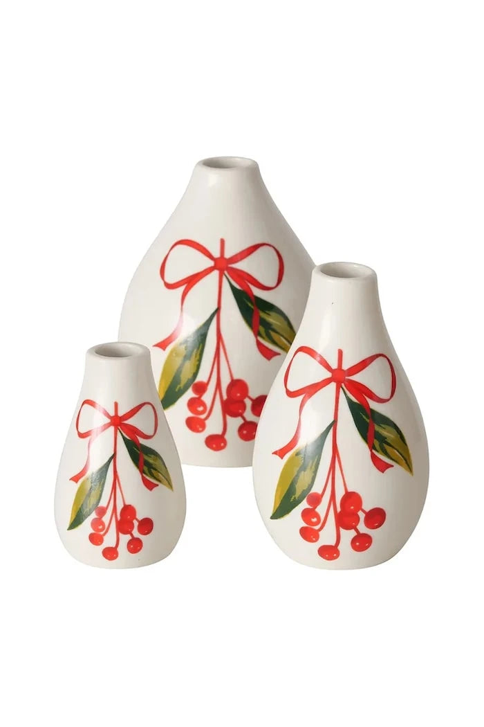 Dekoratif vazo Boltze Noelle 12 cm (3 adet)