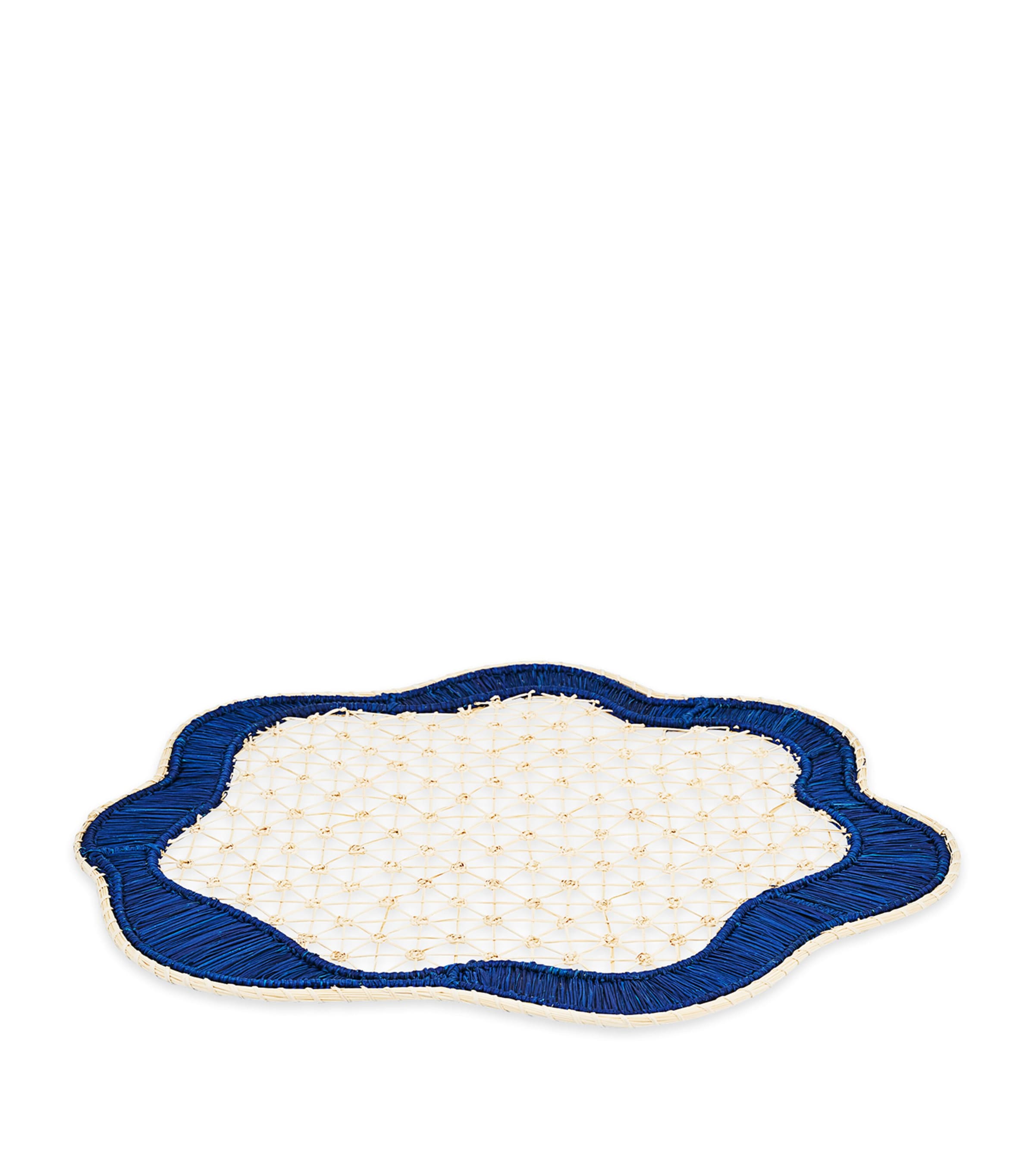 Aquazzura Round Baru Placemat (Set of 2)