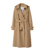 Burberry Beige Cashmere Long Kensington Heritage Trench Coat