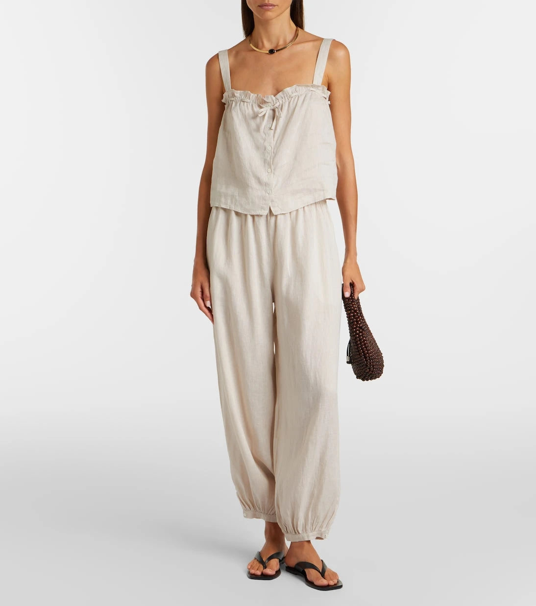 Velvet - Camber linen balloon pants