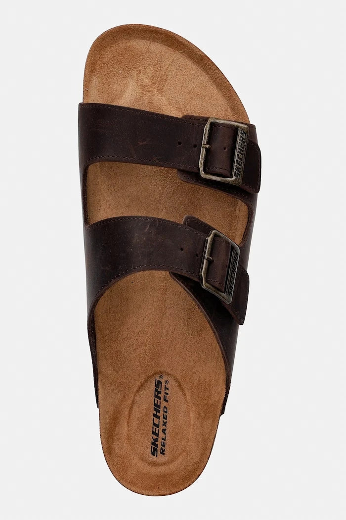 Чехли от набук Skechers AIDAN