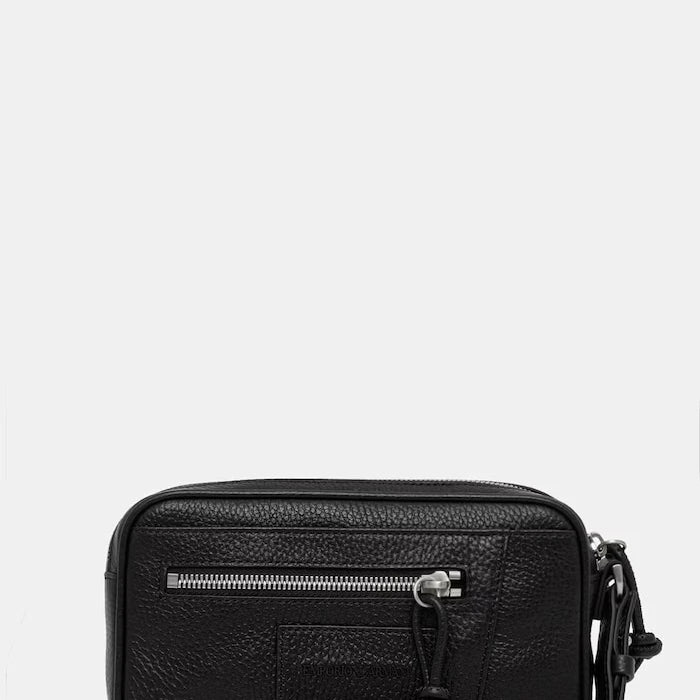 Emporio Armani erkek deri kozmetik çantası
