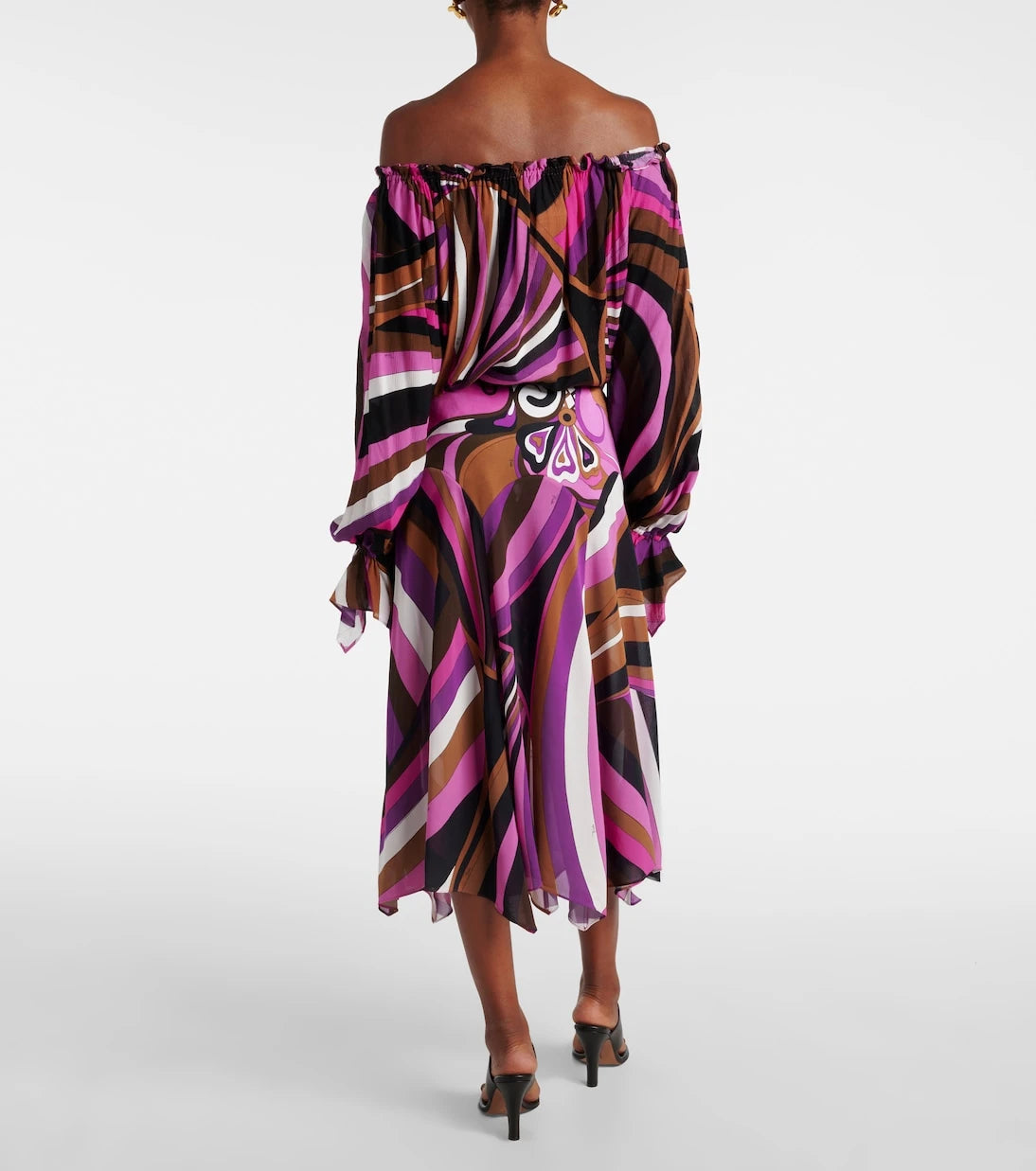 Pucci - Iride midi skirt