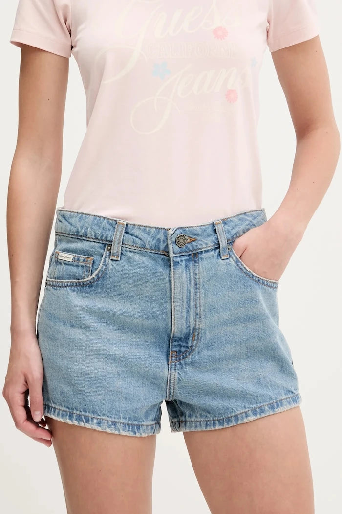 Дънков къс панталон Guess Jeans