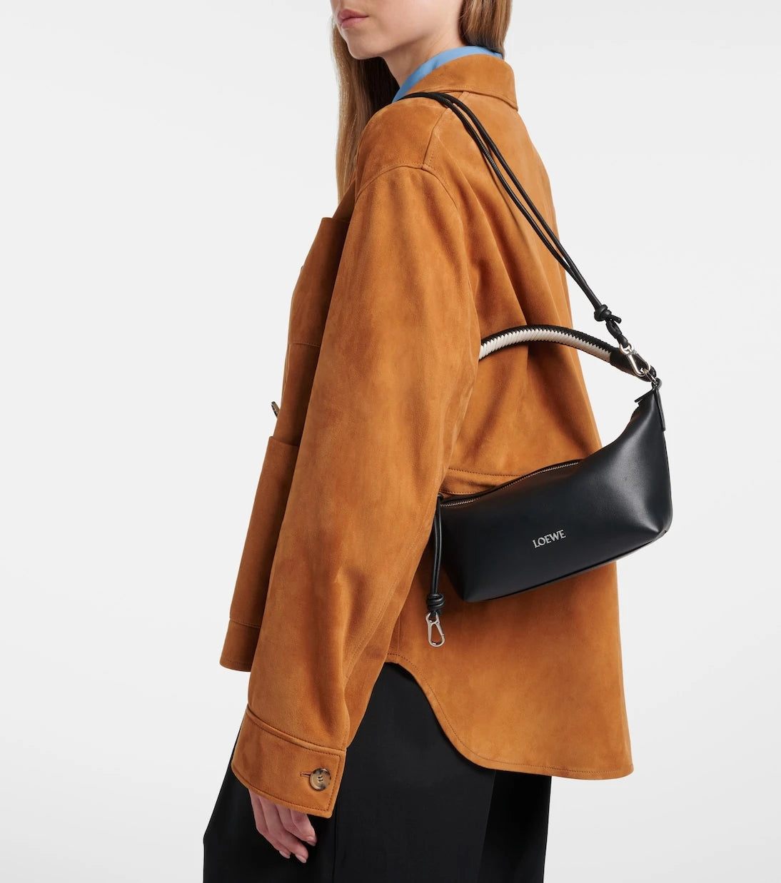 Loewe - Cala Small leather top-handle bag