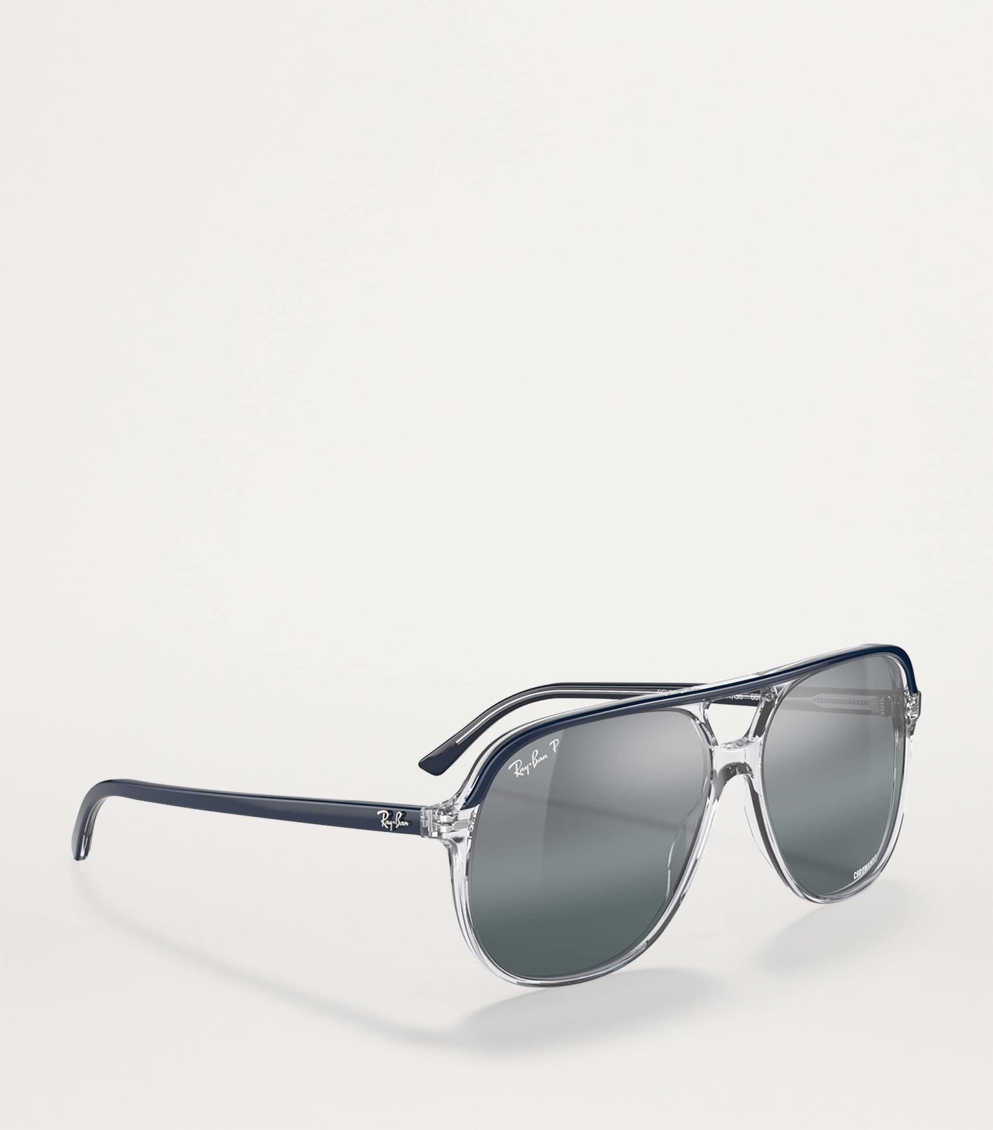 Ray-Ban Blue Acetate Aviator Bill Sunglasses
