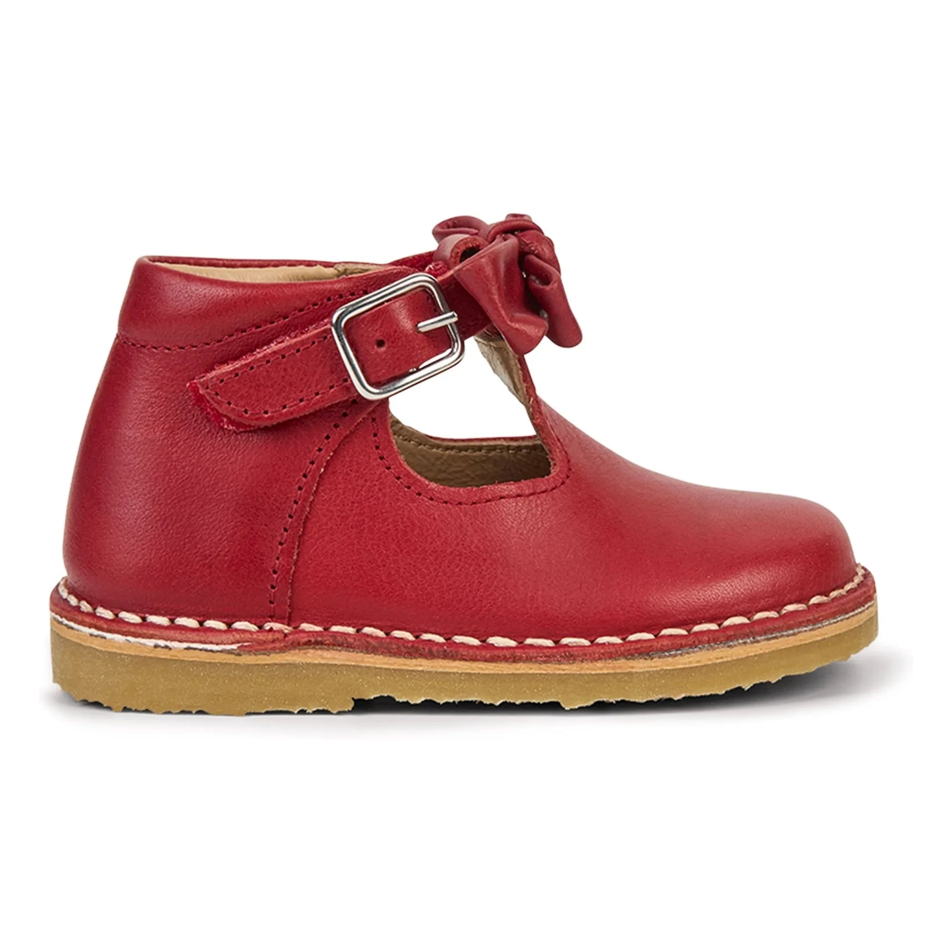 Petit Nord - Babies T-Bar Bow | Red