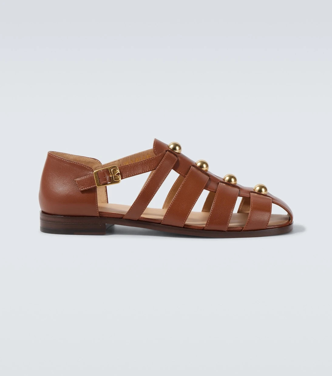 Valentino Garavani - Studded leather fisherman sandals