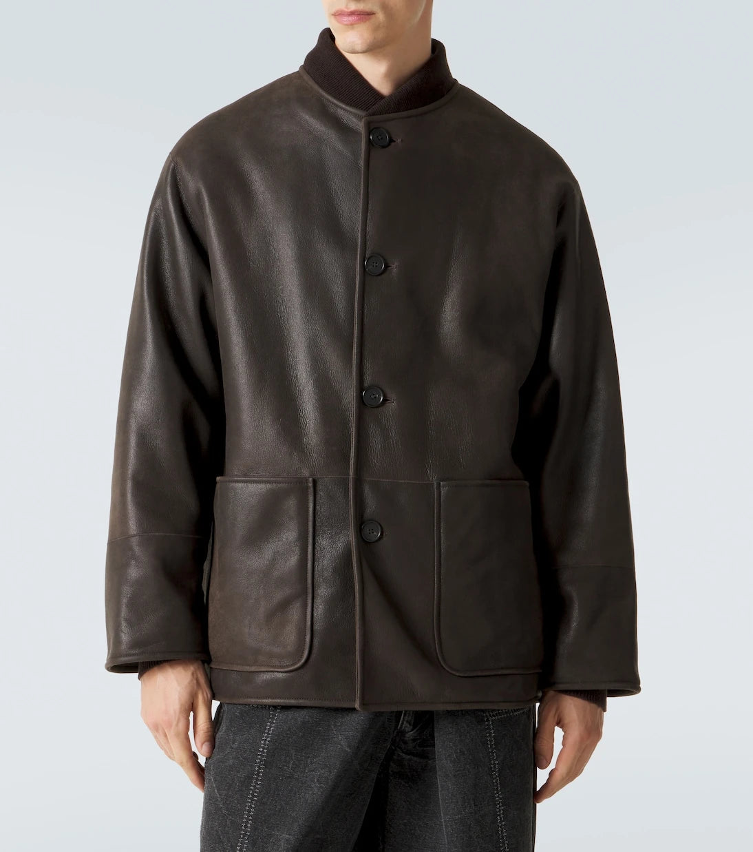 A.Presse - Shearling-lined jacket