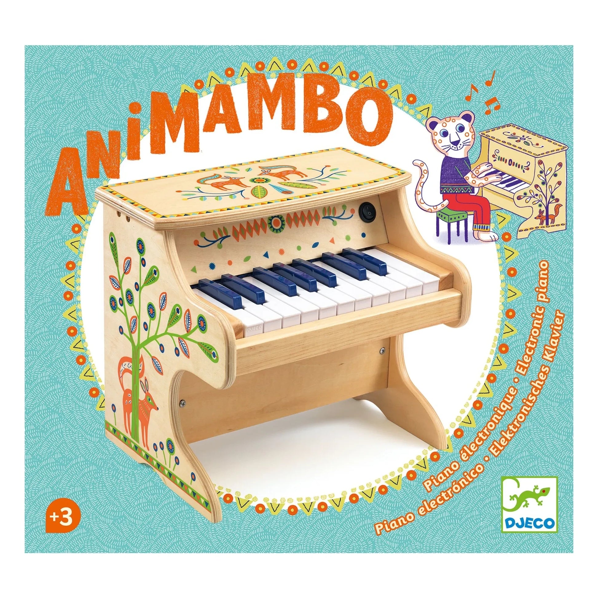 Djeco - 18 Keys Electronic Piano