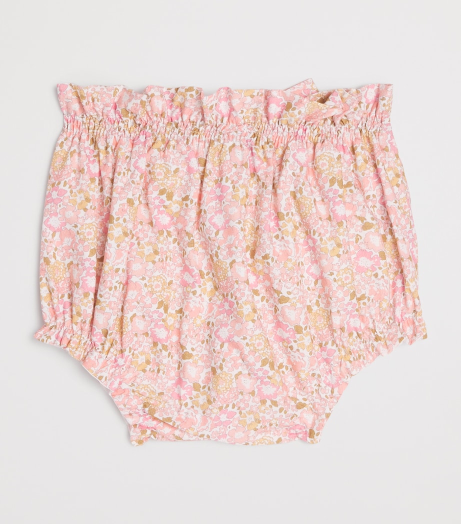 PEPA LONDON Cotton Floral Bloomers (1-12 Months)