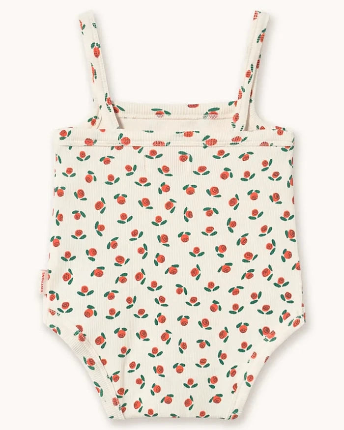 Tinycottons TINY ROSES RIB Kolsuz Bebek Body